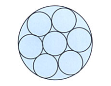 1*7不銹鋼鋼絲繩模擬圖